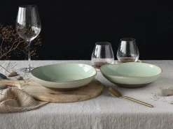 Basalt Bio - Pasta Bowl 2-tlg - Salbei