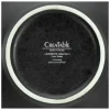 Lava Stone - Pastateller 4-tlg - Schwarz