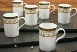 Majestosa - Kaffeebecher 6-tlg - Schwarz