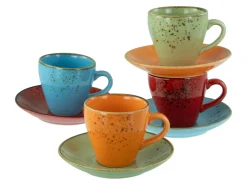 Nature Collection - Espressotassen 8-tlg - bunt