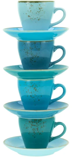 Nature Collection - Espressotassen 8-tlg - bunt