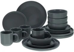 Nordic - Kombiservice 16-tlg - Cool Black Grey