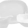 Roccoco - Servierset 3-tlg - Weiss