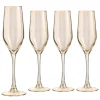 Shiny - Sektglas 4-tlg - gold