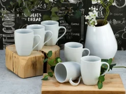 Square - Kaffeebecher 6-tlg - Weiss