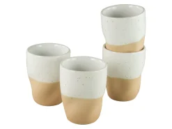 Squeezy - Kaffeebecher 4-tlg - Natural