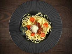 Vesuvio - Pastateller 2-tlg - Schwarz